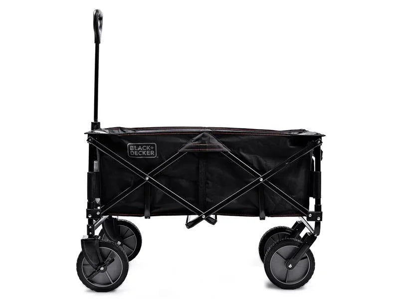 Black + Decker BDCWBK01 Collapsible Outdoor Utility Wagon - BDCWBK01-XJ