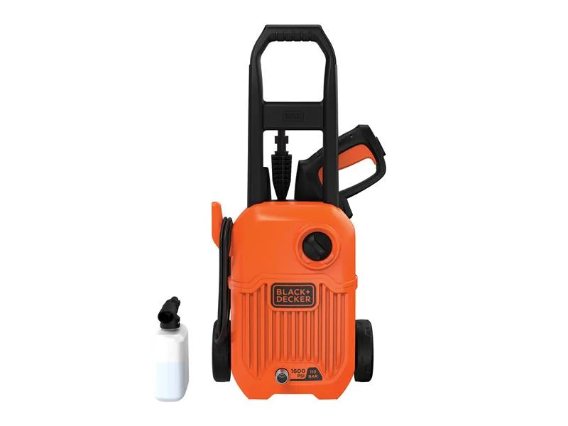Black + Decker BEPW1300L Pressure Washer 110 bar 240V - BEPW1300L-GB