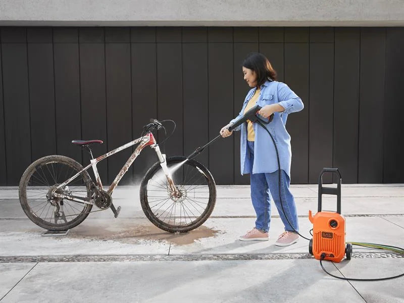 Black + Decker BEPW1300L Pressure Washer 110 bar 240V - BEPW1300L-GB