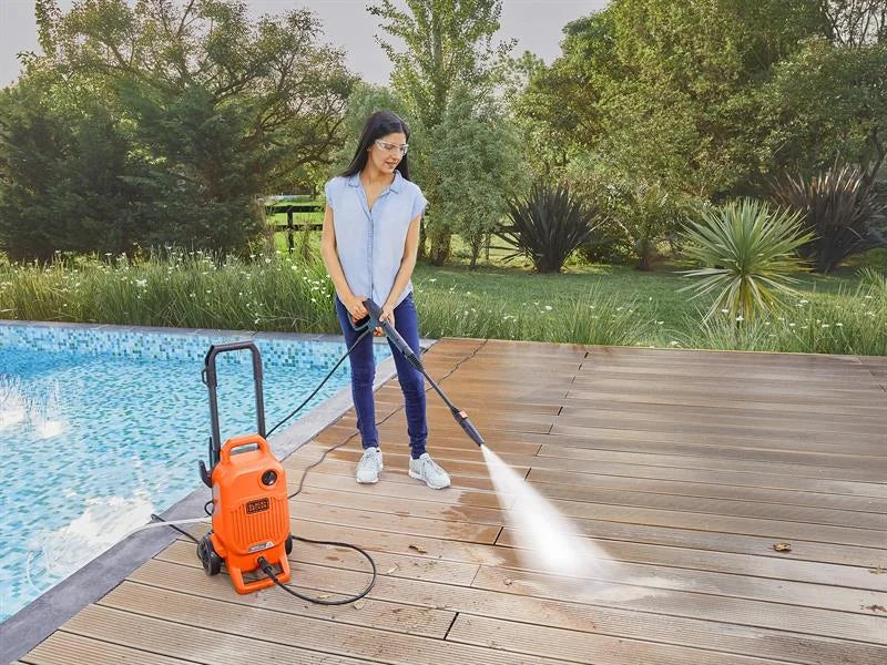 Black + Decker BEPW1700 Pressure Washer 125 bar 240V - BEPW1700-GB