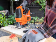 Black + Decker BES602 Single Speed Jigsaw 400W 240V - BES602-GB