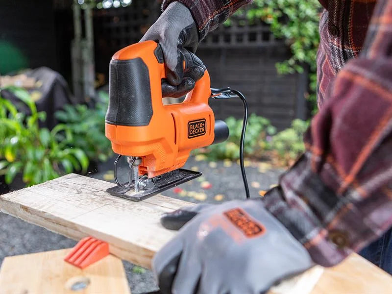Black + Decker BES602 Single Speed Jigsaw 400W 240V - BES602-GB