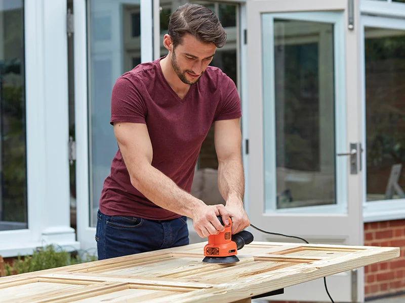 Black + Decker BEW200 Heritage 4-in-1 Multi Sander 200W 240V - BEW200-GB