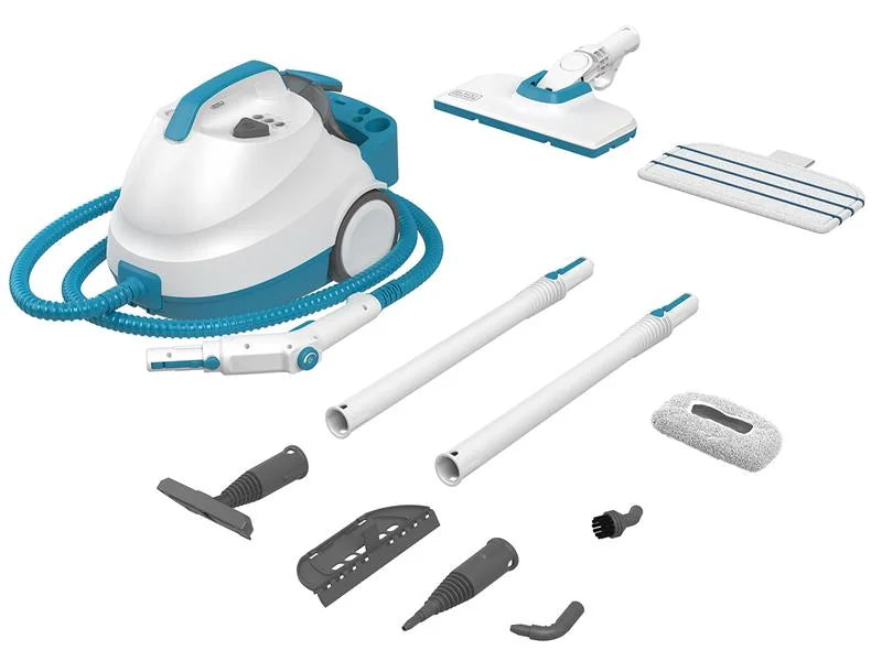 Black + Decker BHSMP2008 Pressurised Steam Cleaner 4 Bar 240V - BHSMP2008-GB
