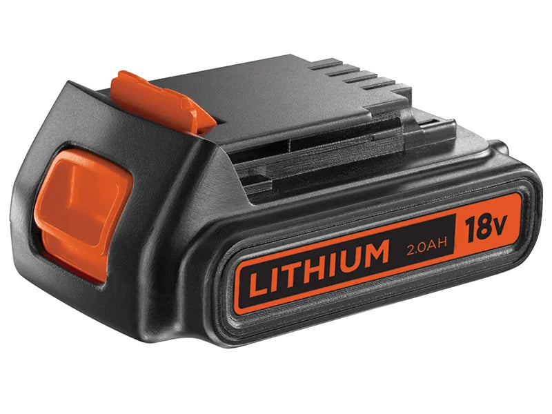 BLACK + DECKER BL2018 Slide Battery Pack 18V 2.0Ah Li-ion - BL202018-XJ