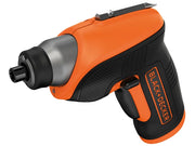 BLACK + DECKER CS3652LC Cordless Screwdriver & Right Angle Attachment 3.6V