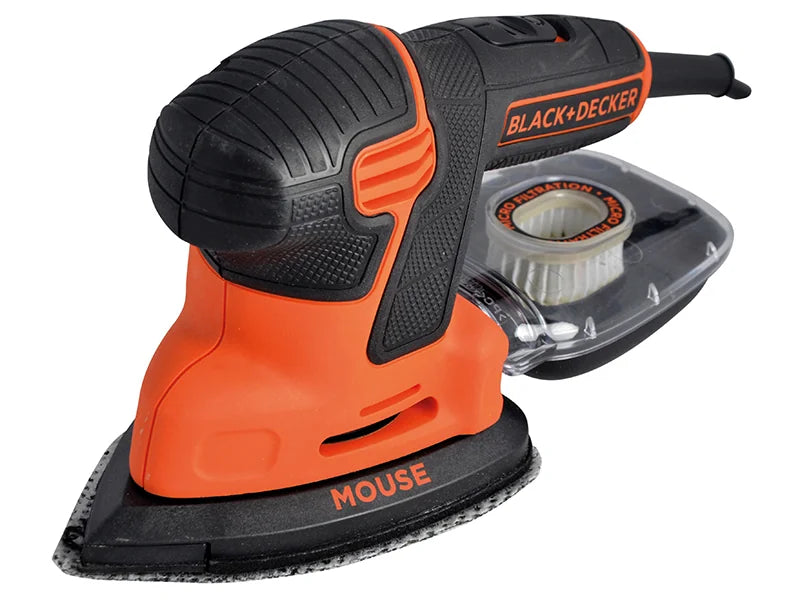 BLACK + DECKER KA2500K-GB Compact Mouse® Sander 120W 240V - KA2500K-GB