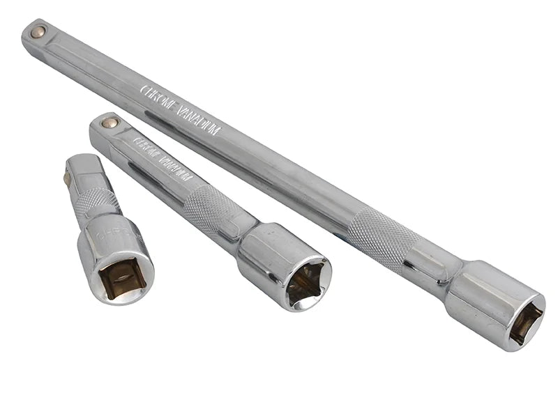 BlueSpot Tools 1/2in Square Drive CV Extension Bar Set 3 Piece - 02070