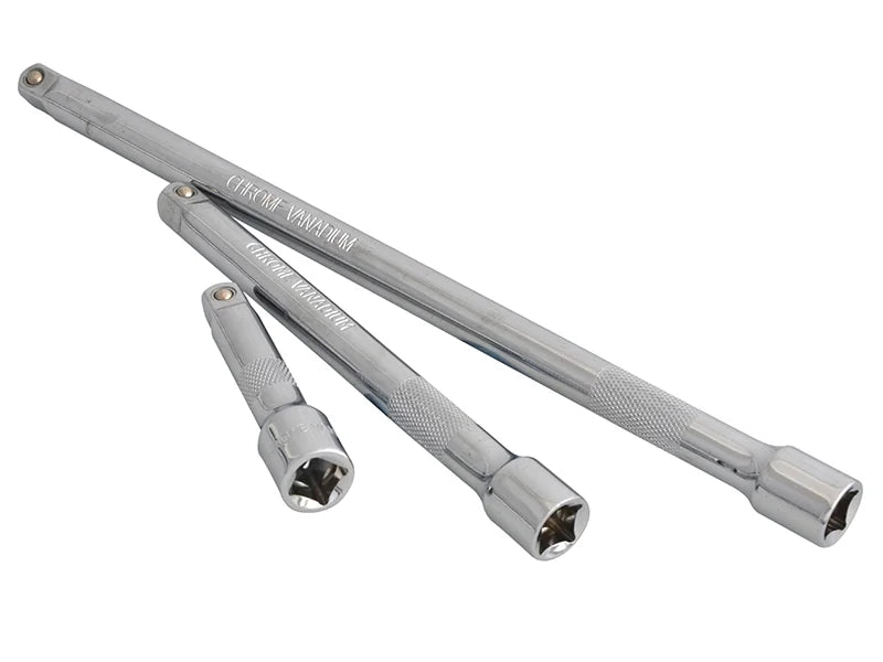 BlueSpot Tools 3/8in Square Drive CV Extension Bar Set 3 Piece - 02072