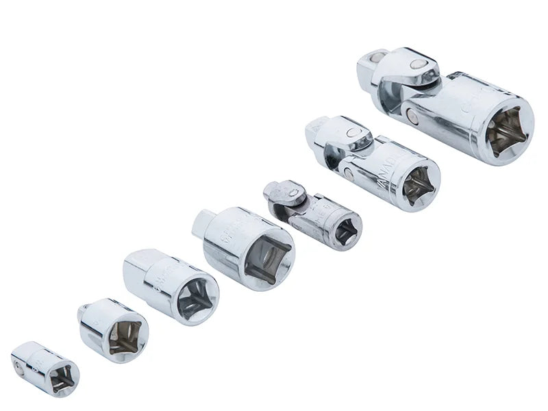 BlueSpot Tools Universal Joint & Adaptor Set, 7 Piece - 02076