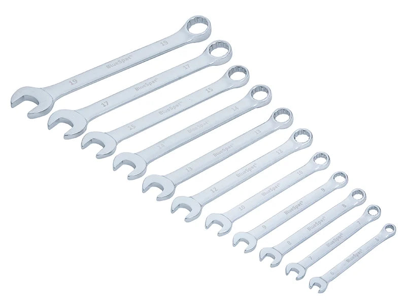 BlueSpot Tools Combination Spanner Set, 11 Piece - 04111