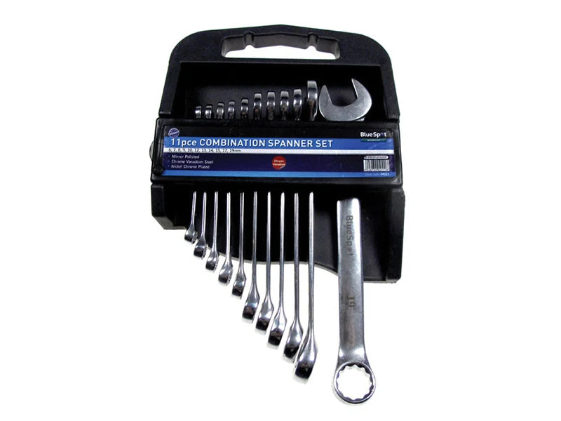 BlueSpot Tools Combination Spanner Set, 11 Piece - 04111