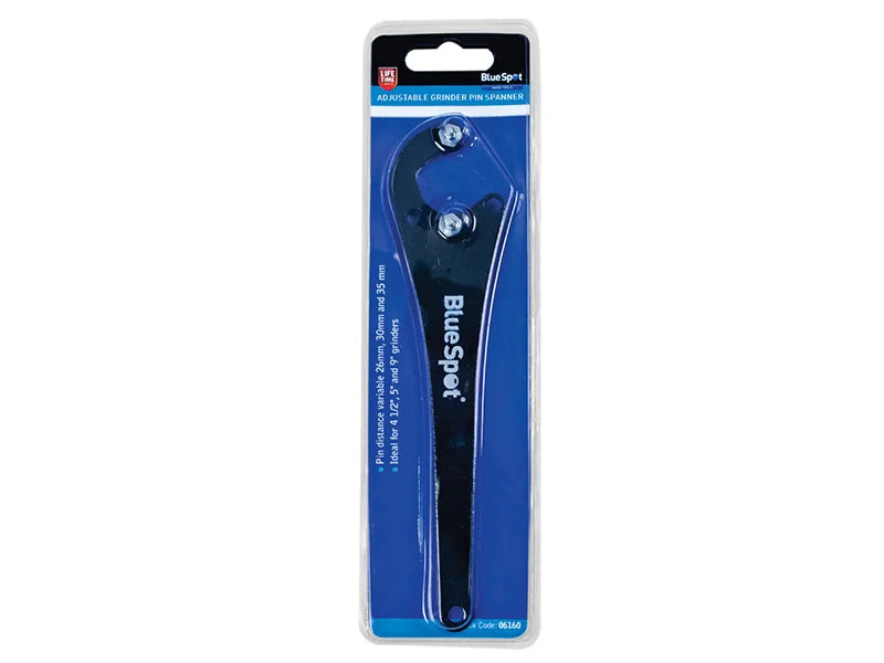 BlueSpot Tools Adjustable Grinder Pin Spanner - 06160