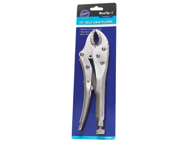 BlueSpot Tools Locking Pliers 254mm (10in) - 06524