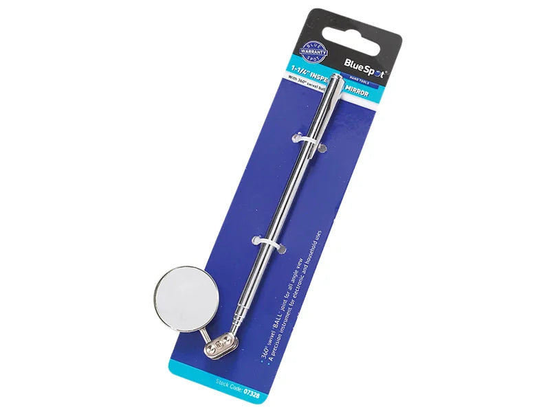 BlueSpot Tools Swivel Telescopic Inspection Mirror 180-635mm - 07328