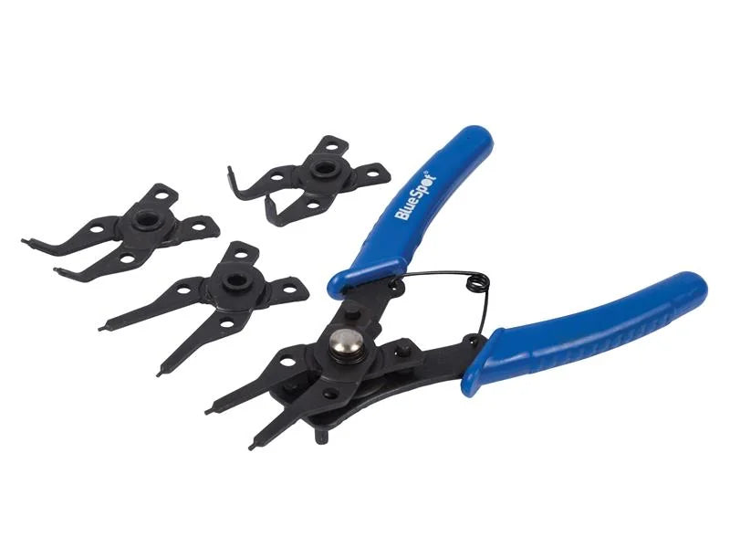 BlueSpot Tools 4-in-1 Circlip Pliers - 08701