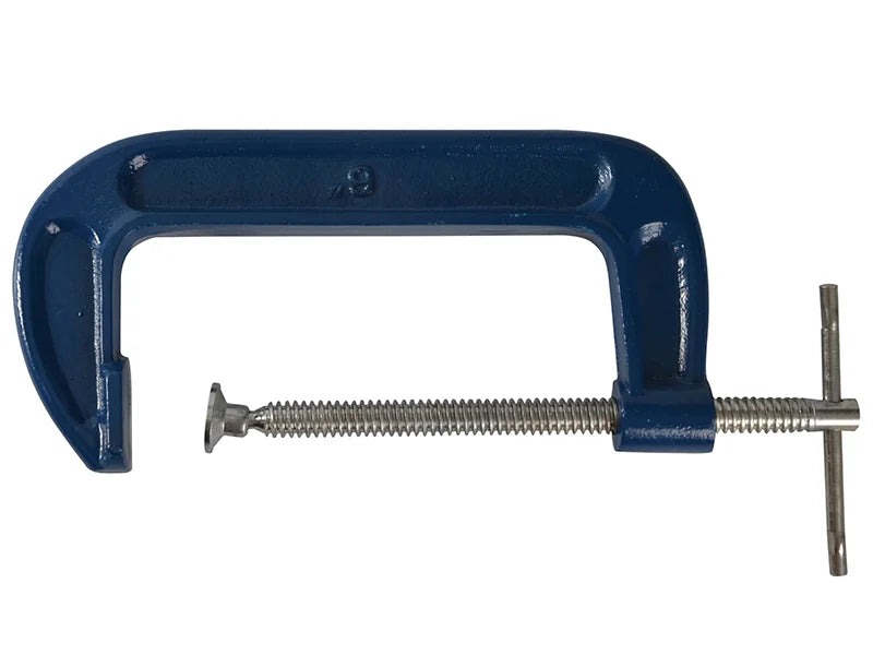 BlueSpot Tools Fine Thread G-Clamp 150mm (6in) - 10043