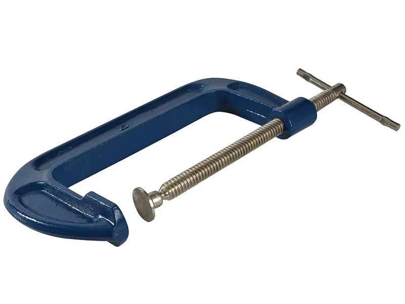 BlueSpot Tools Fine Thread G-Clamp 150mm (6in) - 10043
