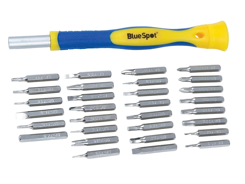 BlueSpot Tools Precision Driver Set, 31 Piece - 12612