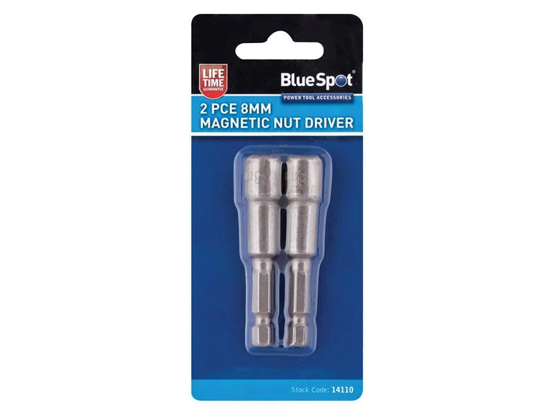 BlueSpot Tools Magnetic Nut Driver Set, 2 Piece - 14110