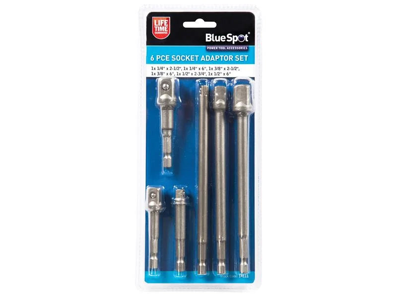 BlueSpot Tools Socket Adaptor Set, 6 Piece - 14111