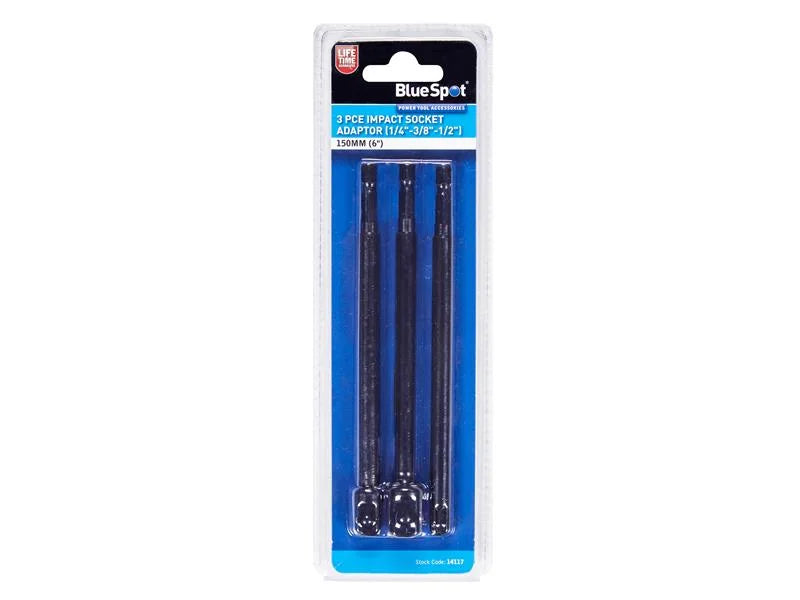 BlueSpot Tools Impact Socket Adaptor Set, 3 Piece - 14117