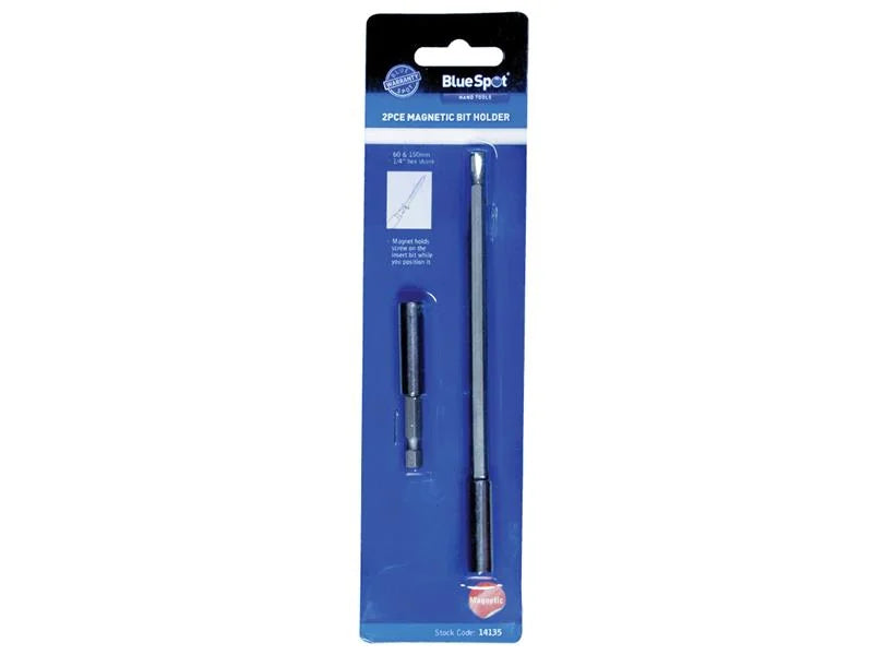 BlueSpot Tools Magnetic Bit Holder Set, 2 Piece - 14135