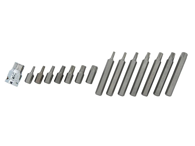 BlueSpot Tools TORX Bit Set, 15 Piece - 1511