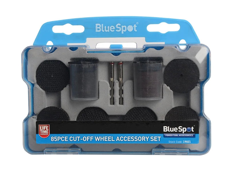 BlueSpot Tools Cut Off Wheel Accessory Kit 85 Piece - 19021