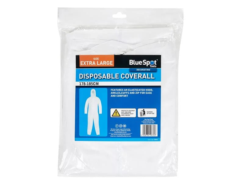 BlueSpot Tools Disposable Coverall - XL (178-185cm) - 19774