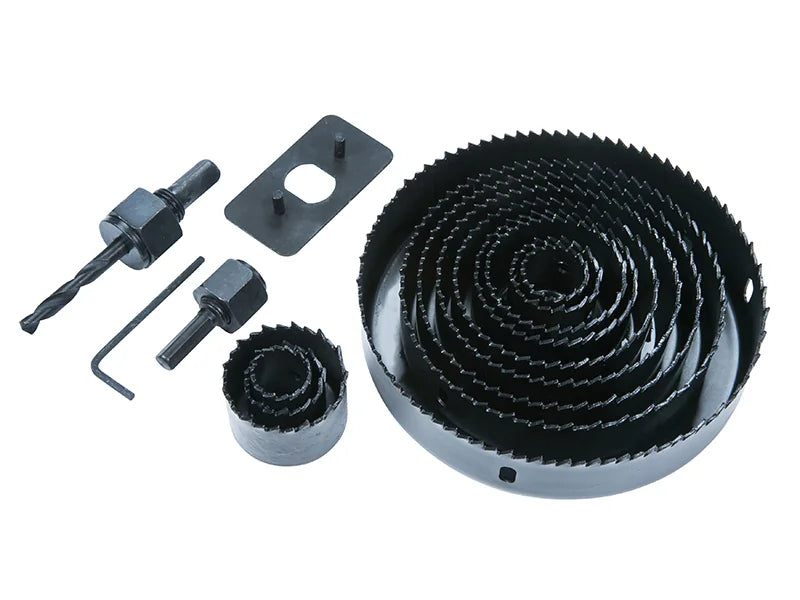 BlueSpot Tools Multi Holesaw Set, 16 Piece 19-127mm - 20509