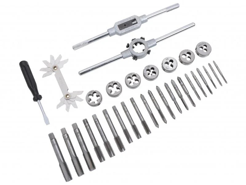 BlueSpot Tools Metric Tap and Die Set, 32 Piece - 22301