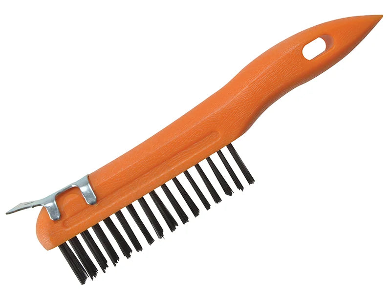 BlueSpot Tools Plastic Wire Brush & Scraper - 22523
