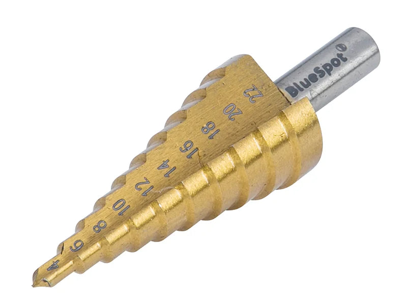 BlueSpot Tools HSS Step Drill 4 22-42mm