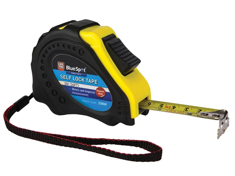 BlueSpot Tools Easy Read Magnetic Pocket Tape 5m/16ft (Width 17mm) - 33004
