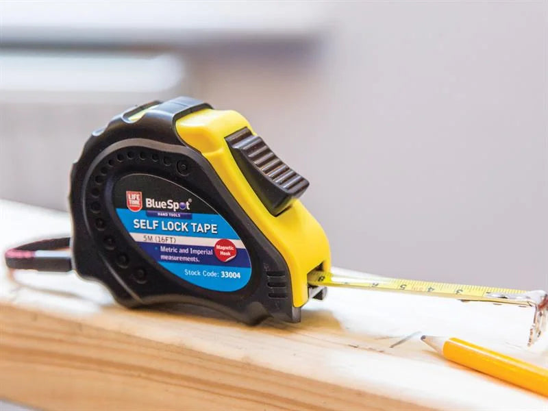 BlueSpot Tools Easy Read Magnetic Pocket Tape 5m/16ft (Width 17mm) - 33004