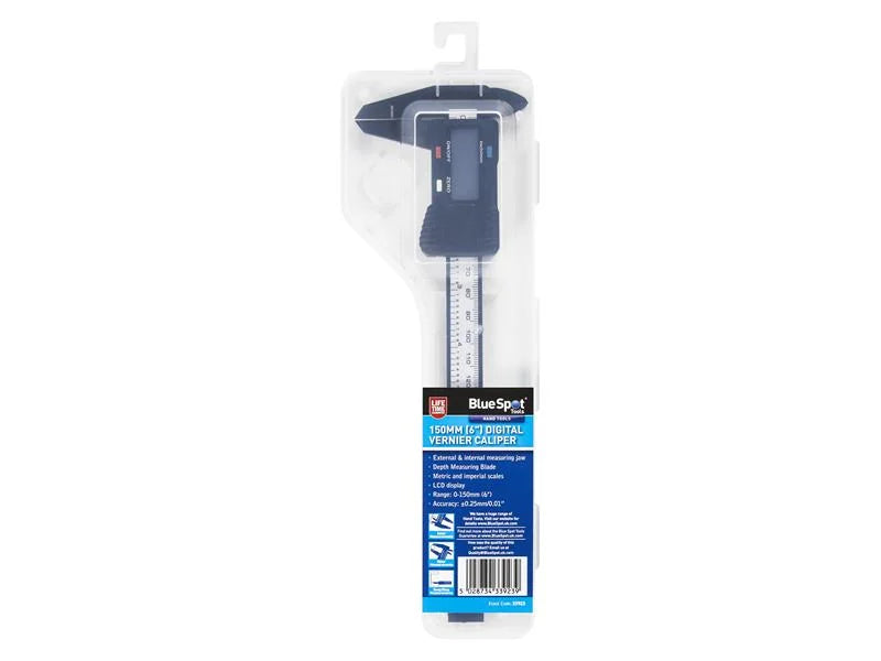 BlueSpot Tools Digital Vernier Caliper 150mm (6in) - 33923