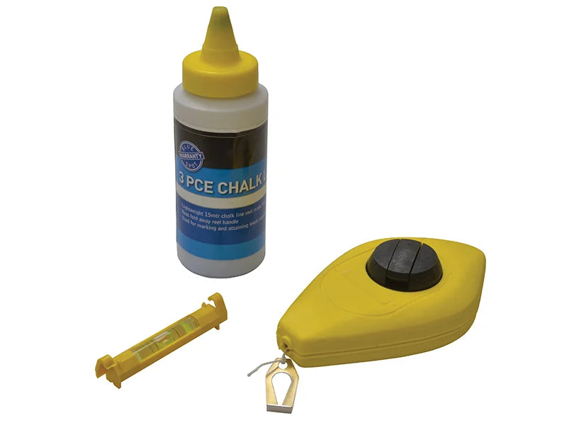 BlueSpot Tools Chalk Line Set, 3 Piece - 34634