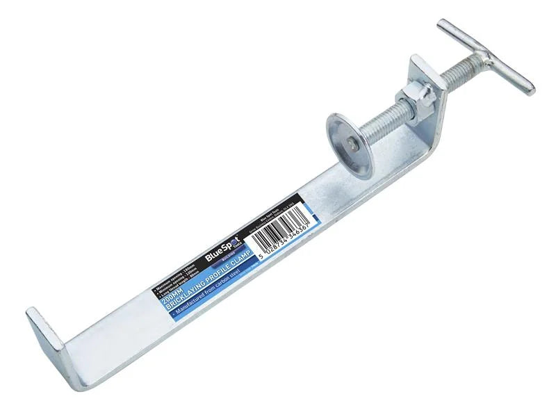 BlueSpot Tools Bricklaying Profile Clamp 200mm (8in) - 34636