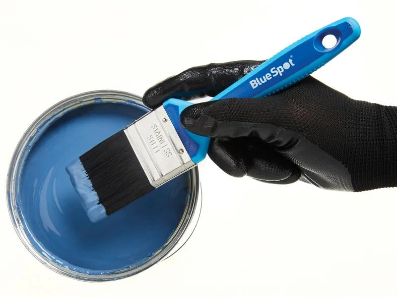 BlueSpot Tools Soft Grip Synthetic Paint Brush Set, 3 Piece - 36011