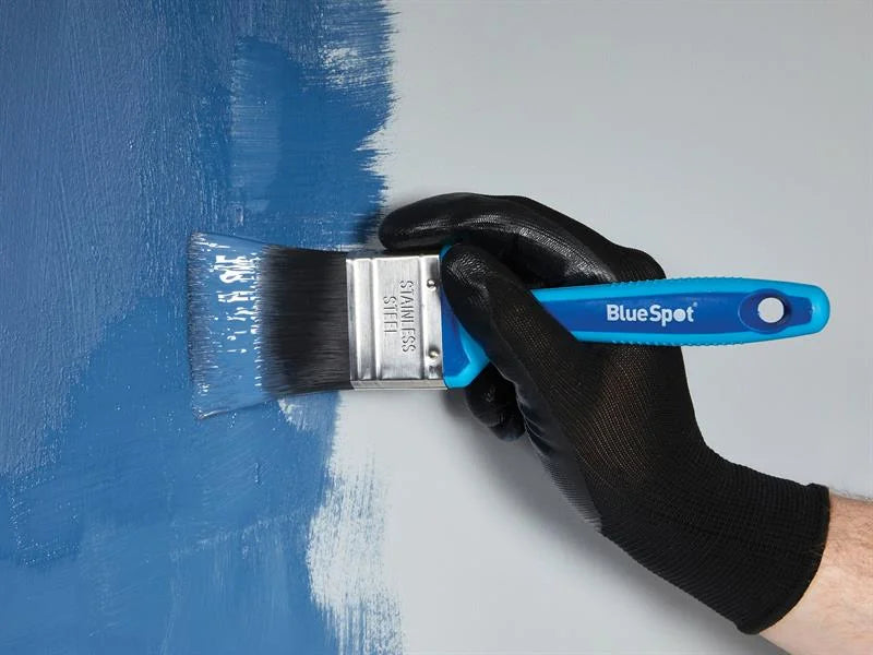 BlueSpot Tools Soft Grip Synthetic Paint Brush Set, 3 Piece - 36011