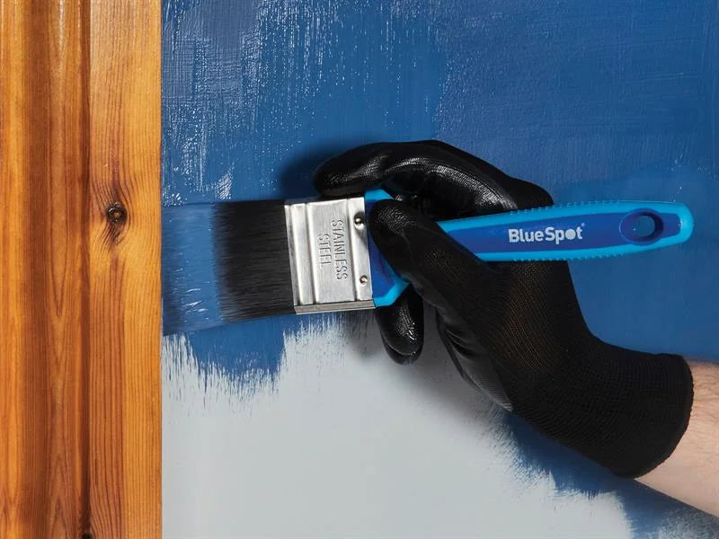 BlueSpot Tools Soft Grip Synthetic Paint Brush Set, 3 Piece - 36011