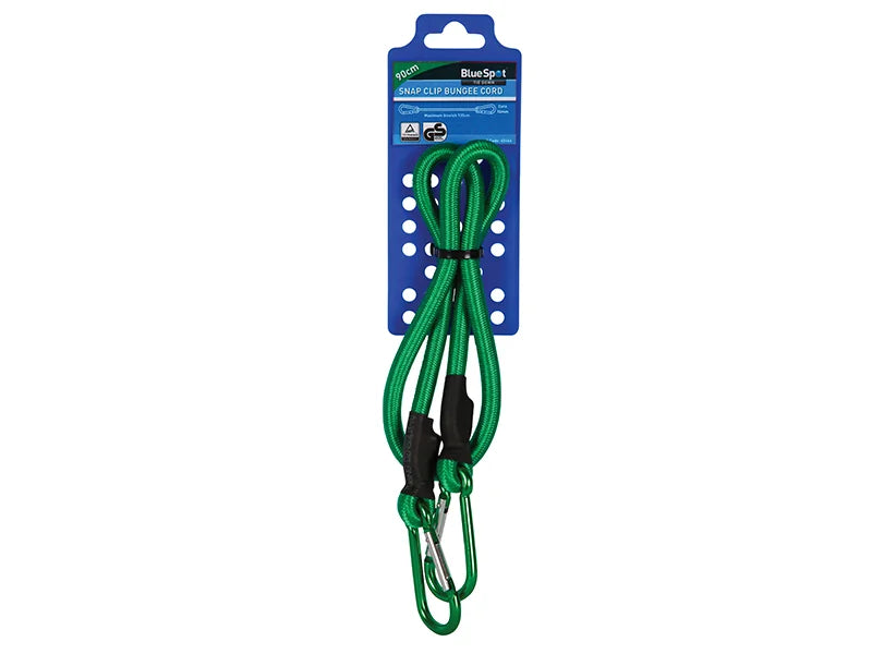 BlueSpot Tools Snap Clip Bungee 90cm x 10mm - 45444
