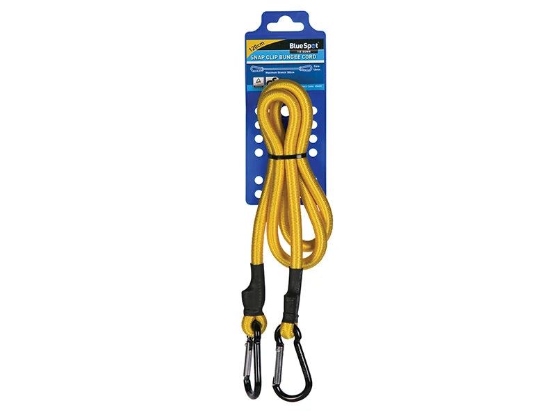BlueSpot Tools Snap Clip Bungee 120cm x 10mm - 45445