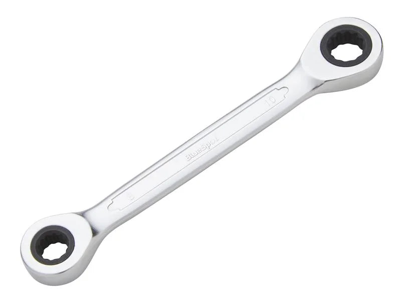 BlueSpot Tools Double End Ratchet Spanner (8-10mm) - 5134