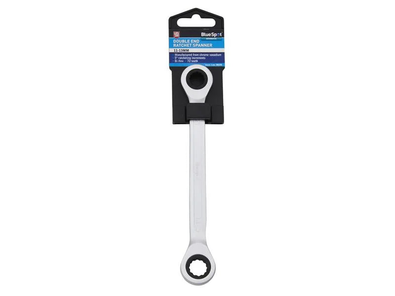 BlueSpot Tools Double End Ratchet Spanner (11-13mm) - 5135