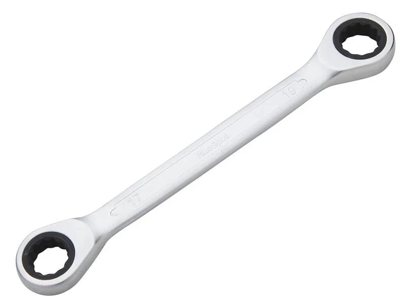 BlueSpot Tools Double End Ratchet Spanner (17-19mm) - 5136
