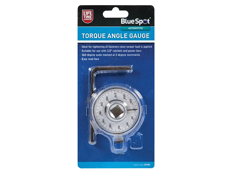 BlueSpot Tools Torque Angle Gauge - 7940