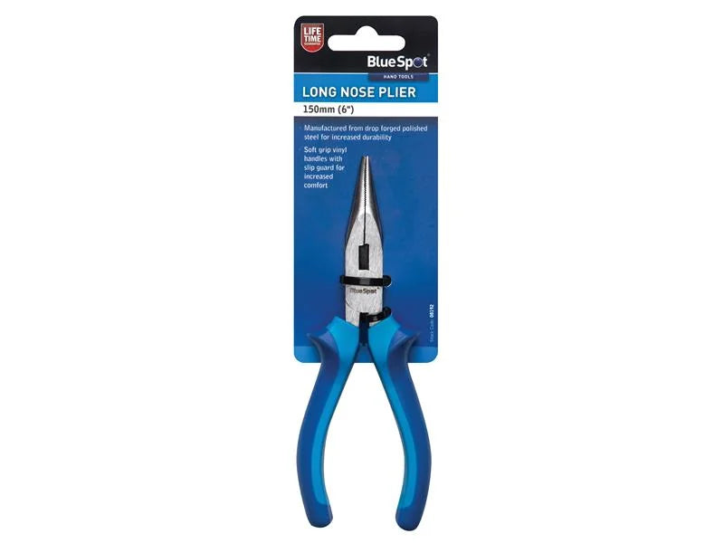 BlueSpot Tools Long Nose Pliers 150mm (6in) - 8192
