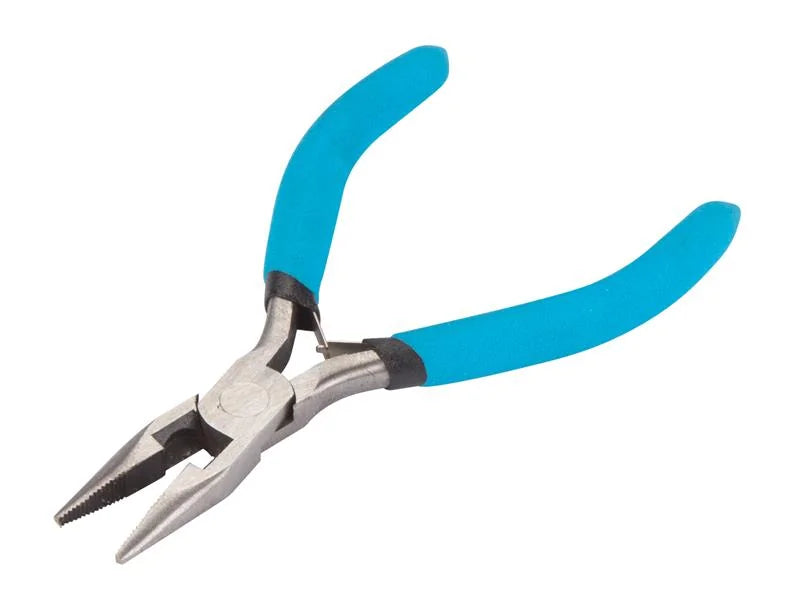 BlueSpot Tools Soft Grip Mini Long Nose Pliers - 8507